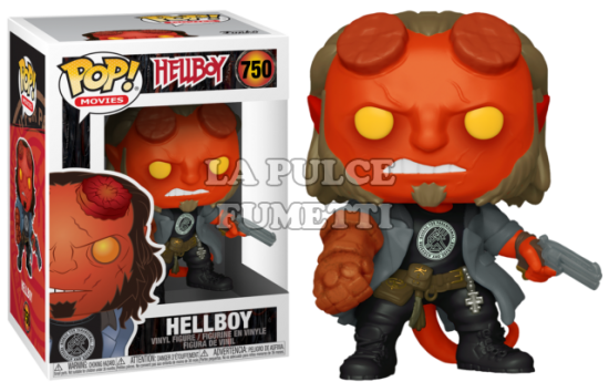 HELLBOY:  HELLBOY - VINYL FIGURE #  750 - POP FUNKO COMICS